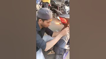 Adjustable Tail Tidy with Number Plate Holder with LED for Yamaha R15 V3 (Blue) contact 9860715255📲✅