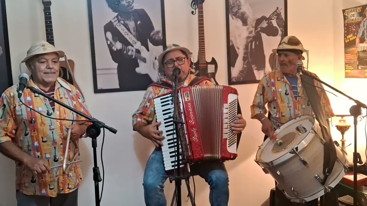 LIVE : Mostrando o seu trabalho !! TRIO Forró sem pausa !!!    JUAREZ, CARLITO E PERNAMBUCO! 