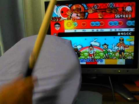 （連打重視）太鼓の達人wii超ごうか版【女々しくて】638打（風船込）
