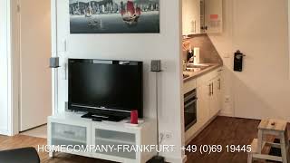 Homecompany Frankfurt- 1 Zi.apt. Modern Möbliert Mit Stellplatz. Modern Single Apt. With Parking Lot
