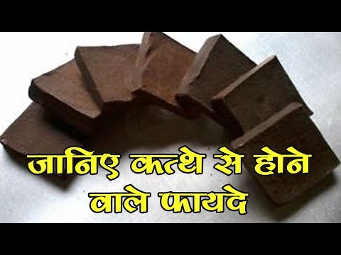 कत्थे के स्वास्थ लाभ - Catechu health