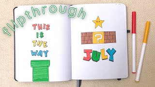 BULLET JOURNAL FLIPTHROUGH #61 | Custom Bullet Journal Flip through | 2023 bullet journal setup pwm