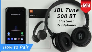 JBL Tune BT Bluetooth Headphones - to Pair - YouTube