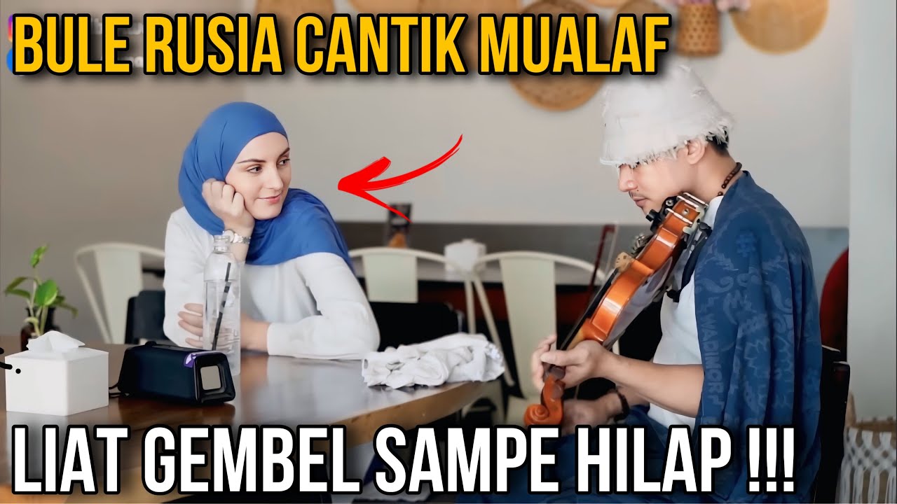 BULE CANTIK RUSIA MUALAF❗️LIAT GEMBEL SAMPAI HILAP