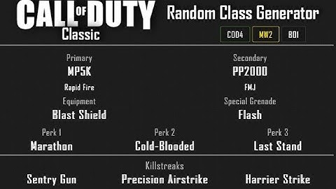 MW2 - Favela Ground War Domination (37-17) Random Class Generator #121 [2020]