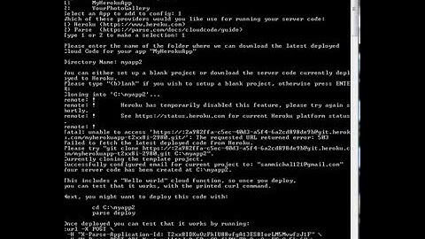 Parse app migration to Heroku and Mongodb 1