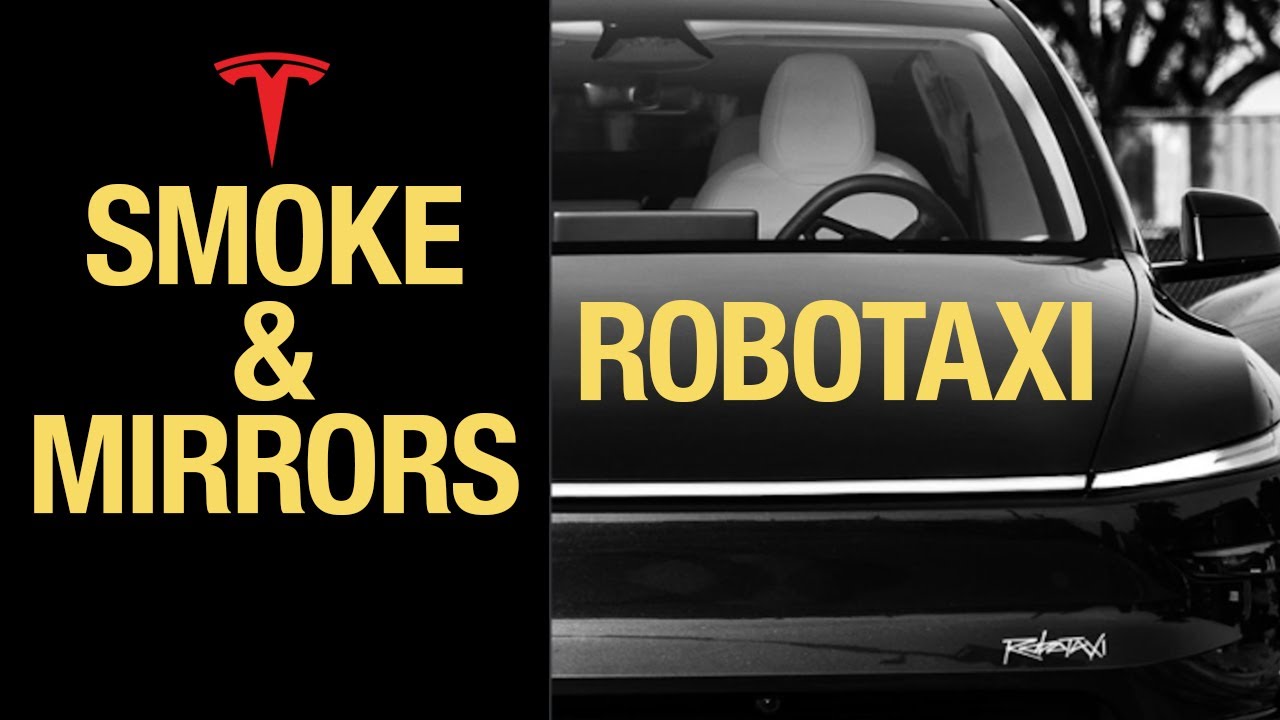 Tesla Robotaxi a Dangerous Smoke & Mirrors Game: Electrek