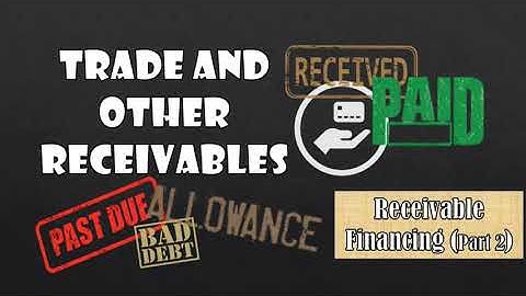 Full Part - Receivable Financing - Assignment of Accounts Receivable