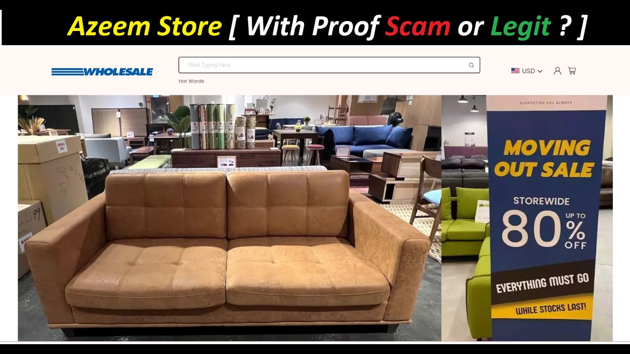 Azeem Store [ With Proof Scam or Legit ? ] Azeem ! Azeem Store Reviews ...