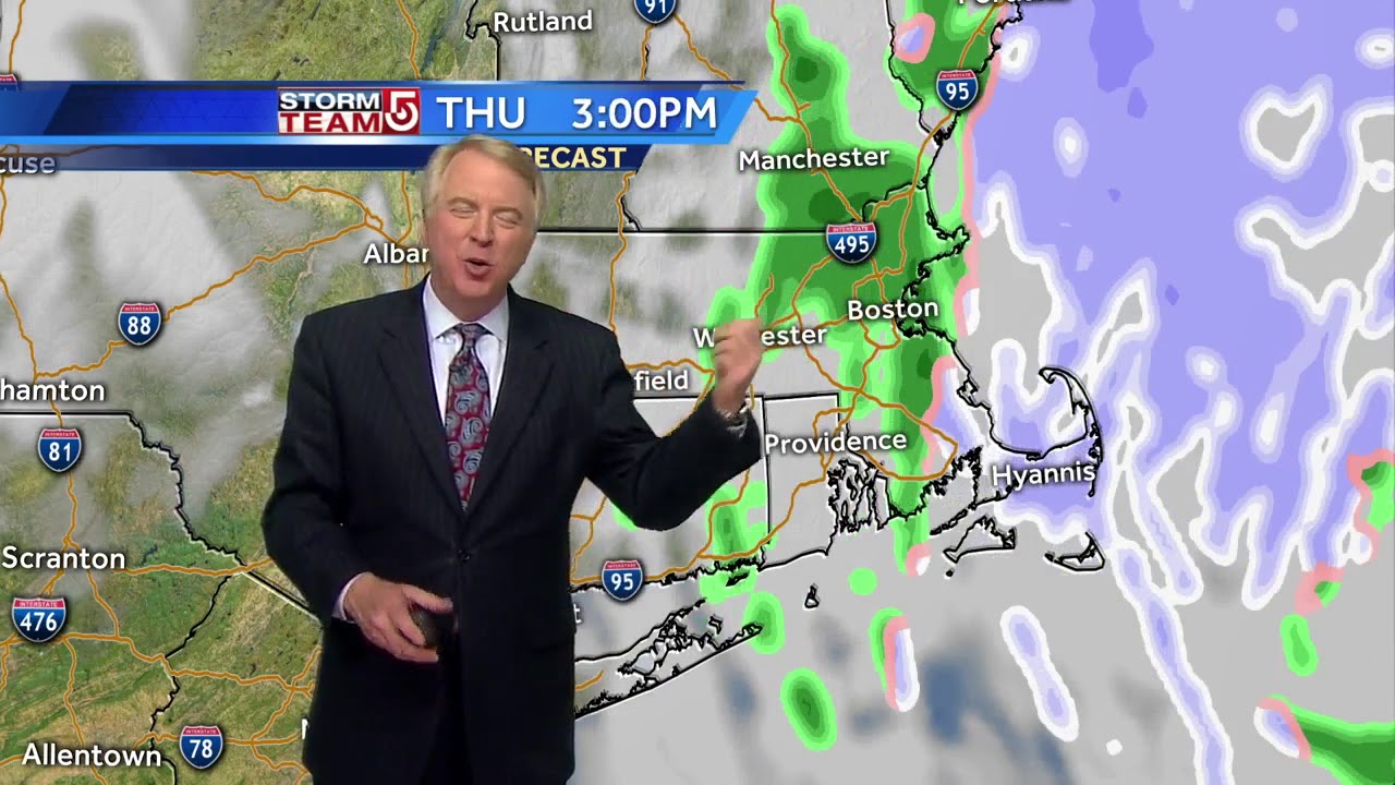 Video: Slick travel expected as snow tapers off - YouTube