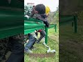 The Genius of W-Beam Guardrail Installation! 🛣️ How to Build a Safe Road Barrier in Minutes