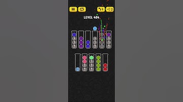 Ball Sort - Color Puzzle Game - Level 404 - Walkthrough SOLVED by RobotPlayer AI!!!