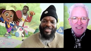 Martellus Bennett and Jeff ‘Swampy’ Marsh on Disney animated series “Hey A.J.!”