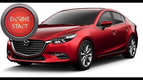 Open and Start push button start Mazda, 2014 and newer, with a dead key fob battery: Updated.