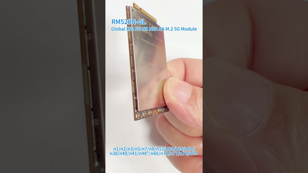 Stock Selling Quectel RM520N-GL 5G NR SA NSA Iot Module With M.2 Slot for Global Using