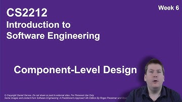 CS2212: Component-Level Design