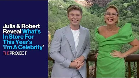 Julia & Robert On What's In Store For This Year's 'I'm A Celebrity'