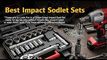 TOP 5 Best Impact Socket Set 2025 | Impact sockets for car repair