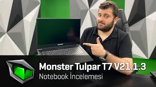 Monster Tulpar T7 V2113 İnceleme - 8 Çekirdekli Oyuncu Bilgisayarı