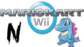 Mario Kart WII Custom Character Totodile by luigiGalaxy530