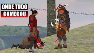 A TRISTE HISTORIA DO GUARDIÃO SAMURAI NO FREE FIRE