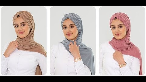Instant Lycra Cross Hijab From Tulip Fashion