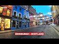 Walking in Scotland's Capital City EDINBURGH | Scotland Walking Tour