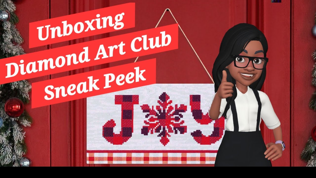 Unboxing Diamond Art Club Sneak Peek ✨️ Joy✨️ - YouTube