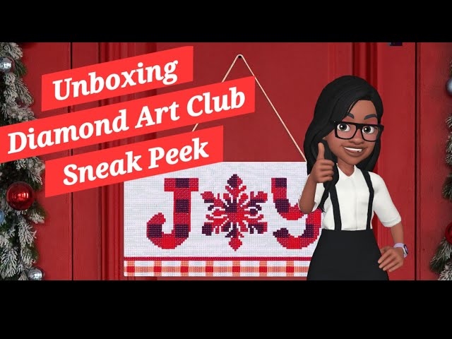 Unboxing Diamond Art Club Sneak Peek ✨️ Joy✨️ - YouTube