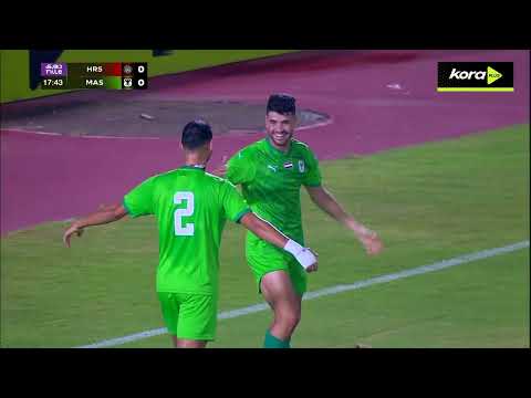 منذر طمين يسجل هدف المصري الأول أمام حرس الحدود الدوري المصري 2025 2026