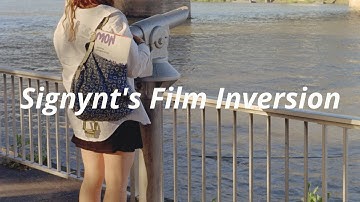 Film Negative Inversion and Dust Removal in Affinity Photo