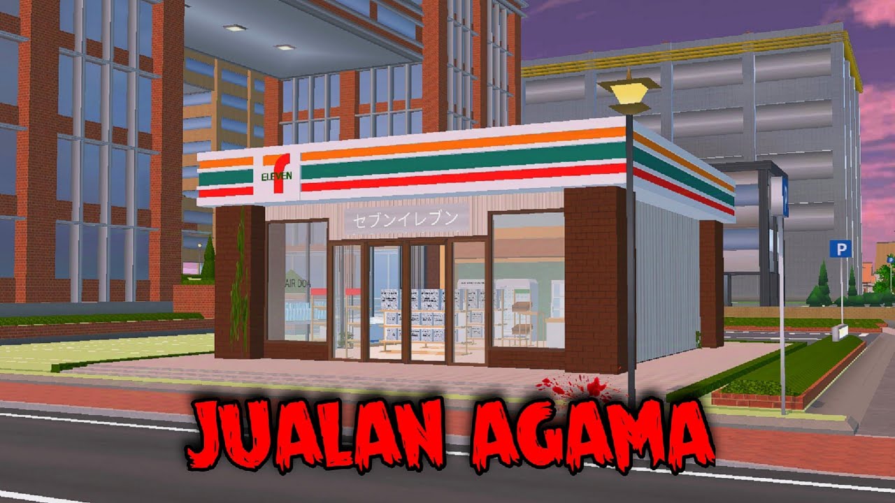 JUALAN AGAMA || HORROR MOVIE SAKURA SCHOOL SIMULATOR