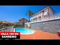 🍑 Villa with garden in Sanremo