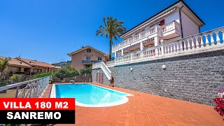 🍑 Villa with garden in Sanremo
