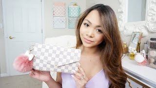 felicie damier azur pochette