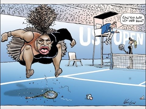 SOCIAL MEDIA REACTS TO RACIST CARTOON OF #SERENAWILLIAMS