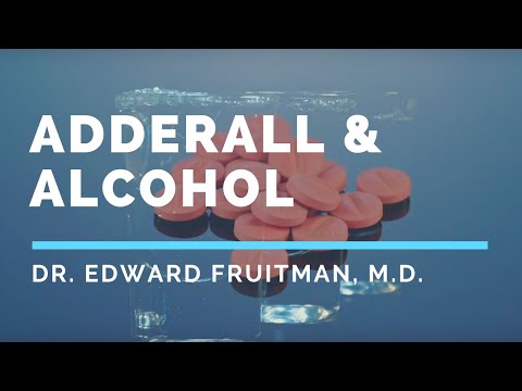 Video: Gevaren Van Het Mengen Van Adderall En Alcohol