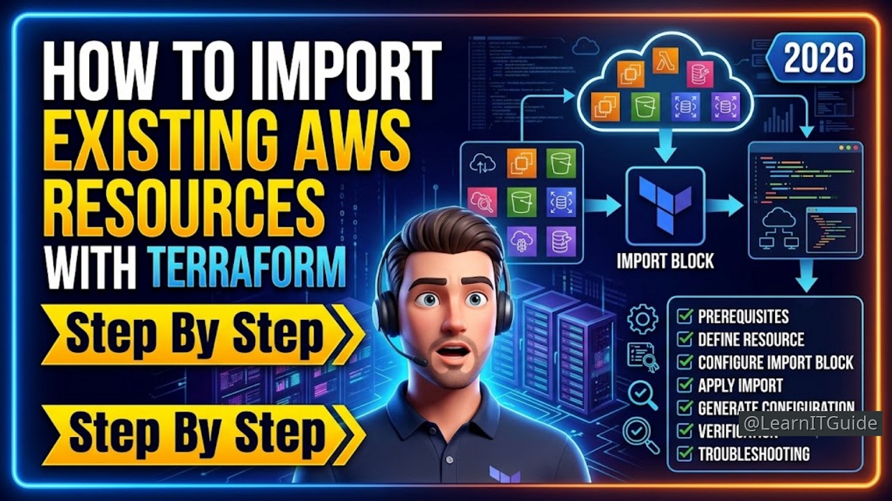 How to Import Existing AWS Resources with Terraform 2026 - YouTube