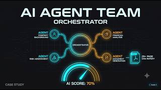 Multiagentic system with an orchestrator ( Case study video ) screenshot 5