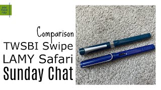 Comparison: TWSBI Swipe and Lamy Safari and why I recommend the Swipe! screenshot 4