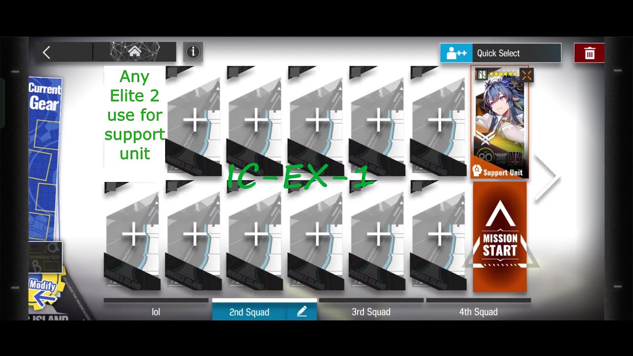 【Arknights】IC-EX-1 Ling solo