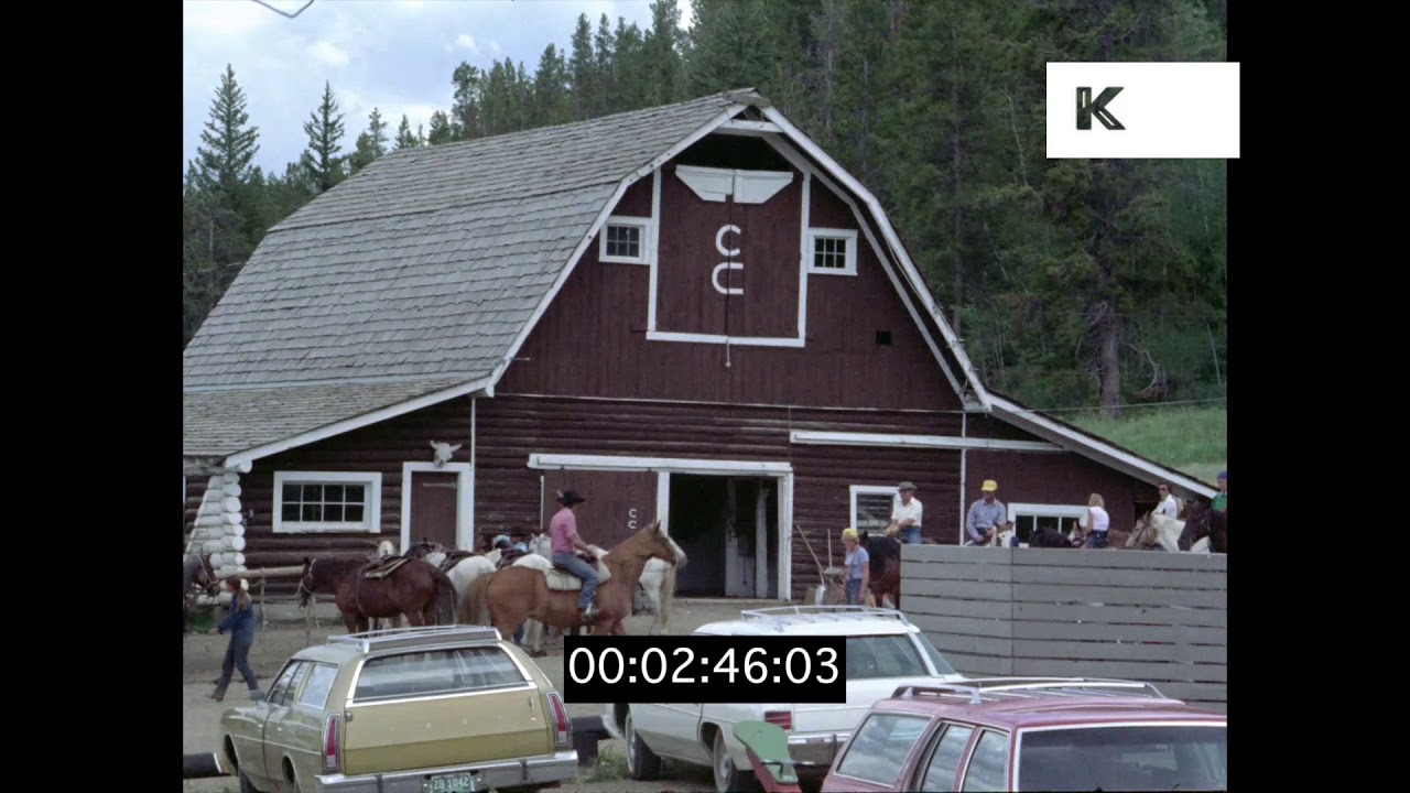 1970s Dude Ranch, Horses, Americana, HD from 35mm YouTube