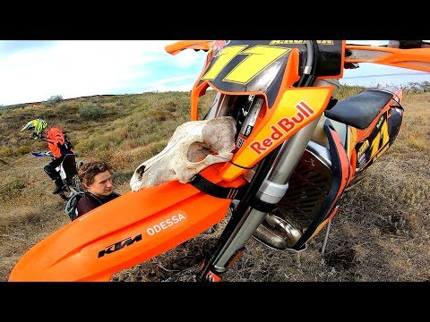 Эндуро - на Холмах Одессы / Dirt Bike vs Hills