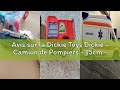 Avis sur la Dickie Toys Dickie - Camion de Pompiers - 15cm - Lance à Eau - Fonctions Sons et Lumière