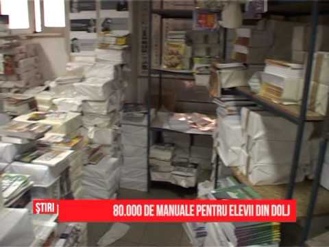 80.000 de manuale pentru elevii din Dolj