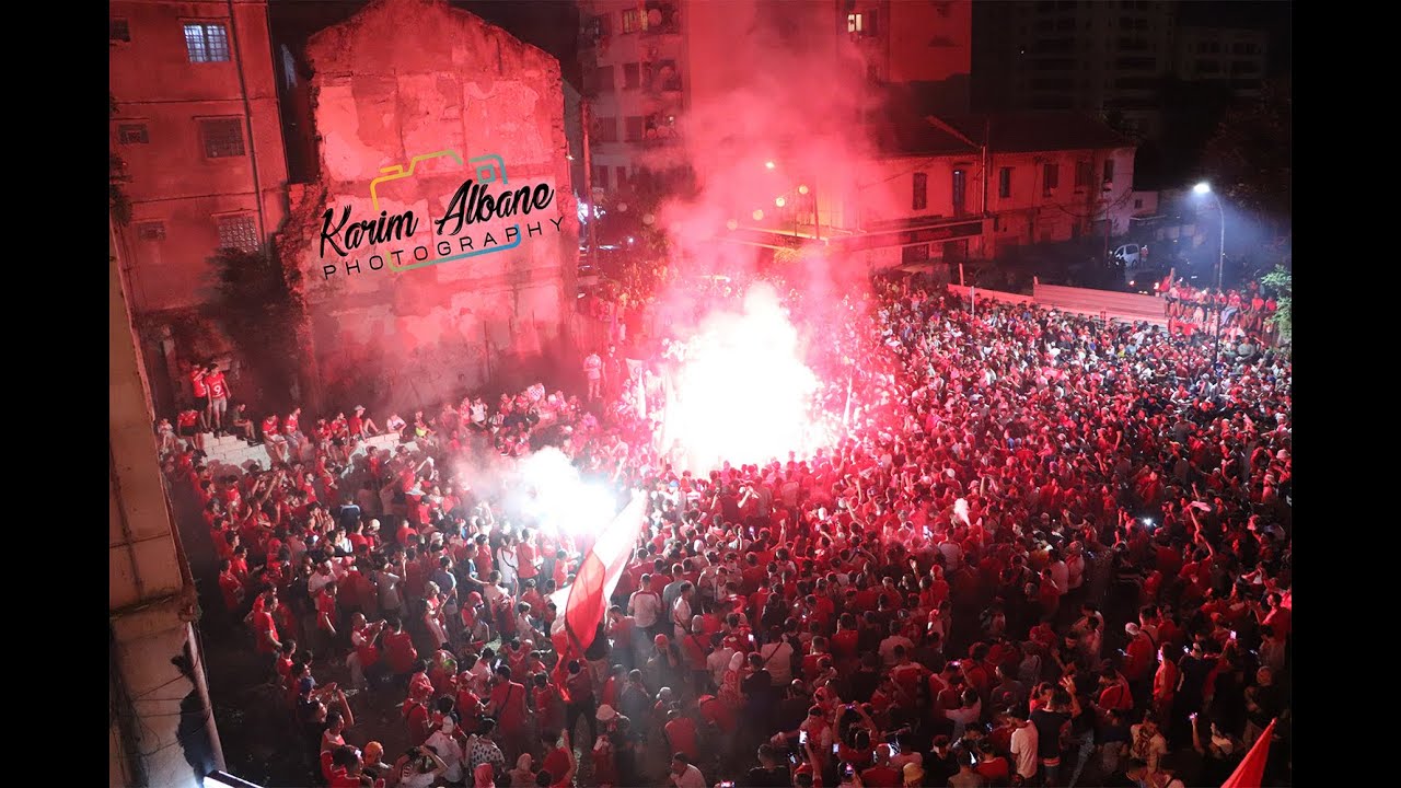 CRBelouizdad Champion d’Algérie 2022 - La fête de Belouizdad