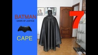 How to make a Batman costume part 7 CAPE