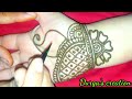 very easy mehndi design for hand || simple mehndi || henna design