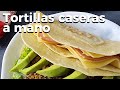 Tortillas de harina de trigo