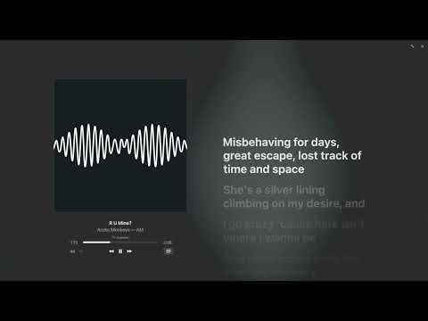 Arctic Monkeys R U Mine? (lyrics)